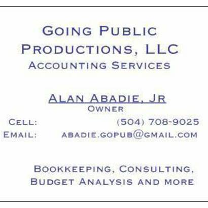 Bookkeeping, Budget, Consulting - Accounting Services